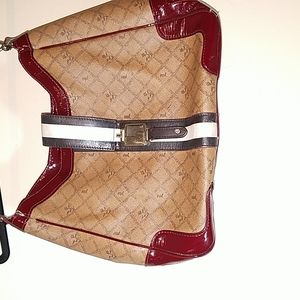 L.a.m.b  bags  good condition cherry color in the corners